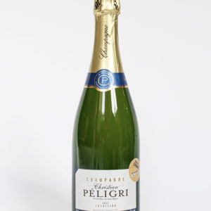 CHRISTIAN PELIGRI - CHAMPAGNE BRUT TRADITION - BULLES DE CHAMP