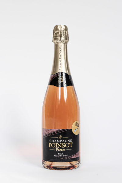 Champagne POINSOT - Alliance rosé - Bulles de Champ'