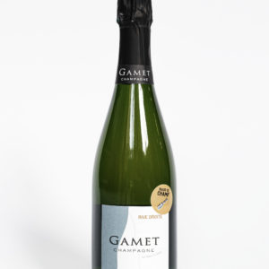 GAMET - RIVE DROIT - CHAMPAGNE BRUT - BULLES DE CHAMP